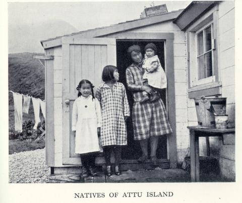 Family Captured when Japan took Attu